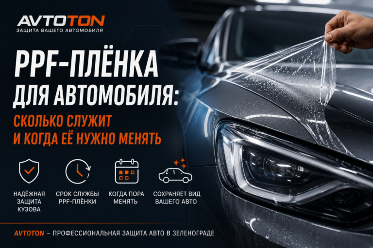 PPF-плёнка на авто: сколько служит и когда менять